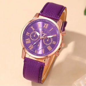 Lady’s Purple Quartz Watch